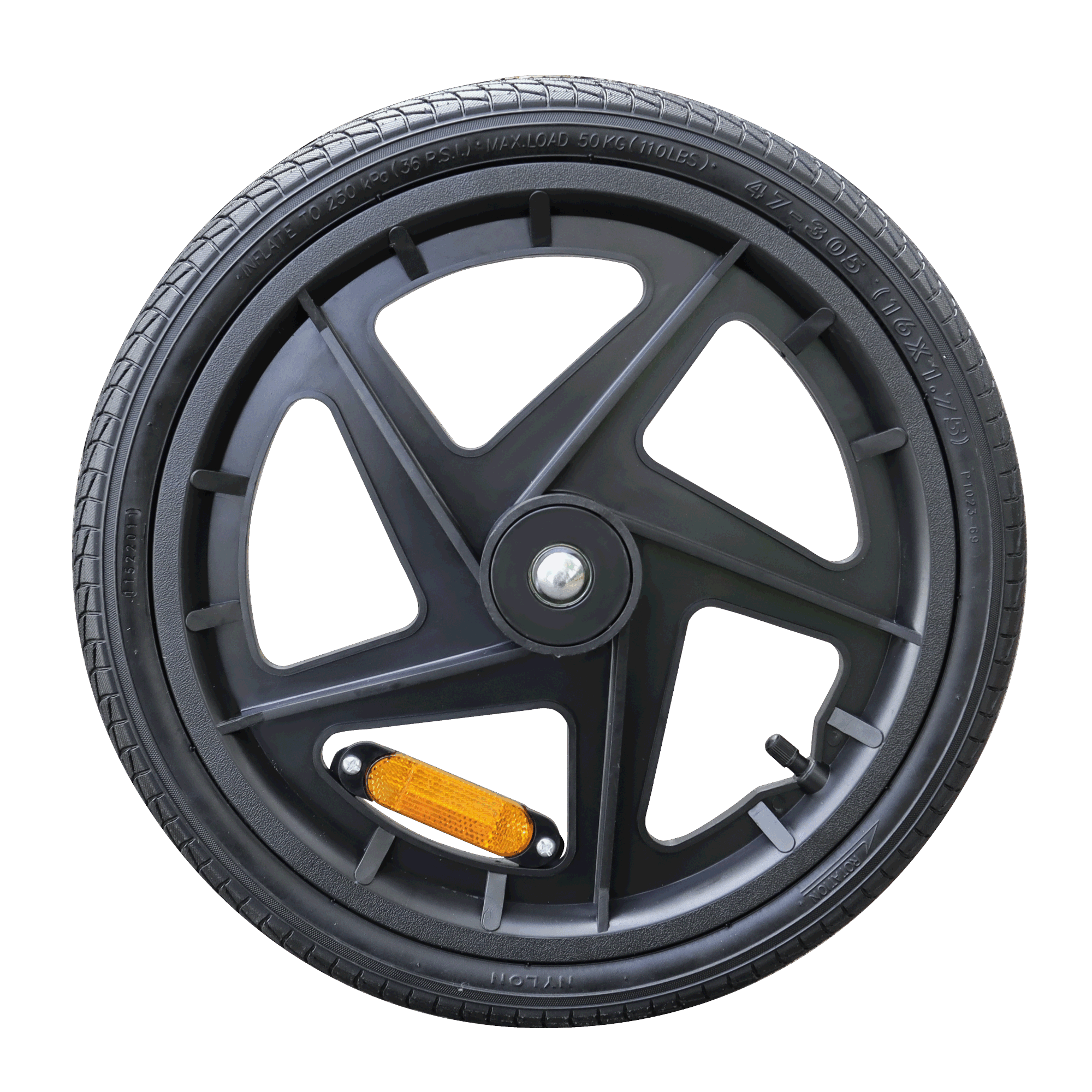 Blue High Quality 16 inch air wheel Pet Bike Trailer for Dogs Foldable Bicycle Pet Trailer