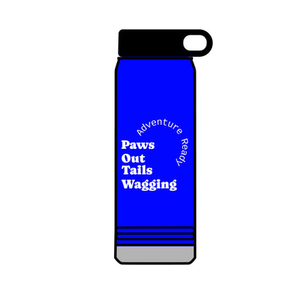 32oz Trail Paws Water Bottle – Insulated Pet Lover Flask