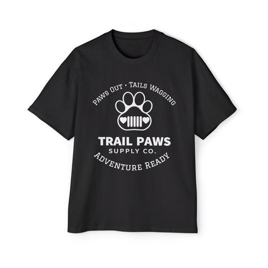 Trail Paws Tee — "Trail Paws Supply Co. Adventure Ready" Dog Lover T-Shirt