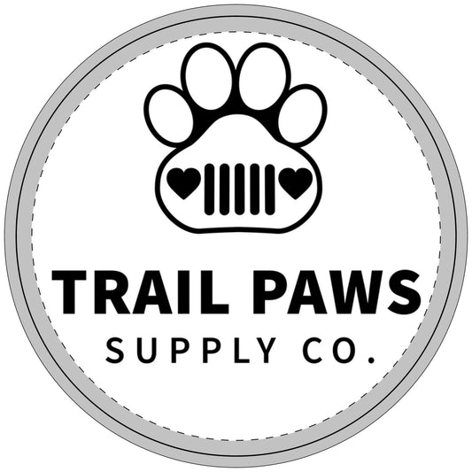 Retractable Pet Leash — Trail Paws Supply Co. Logo Leash for Dogs