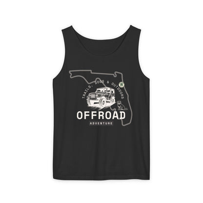 Offroad Adventure Tank Top — Florida Jeep Outdoors Travel Graphic