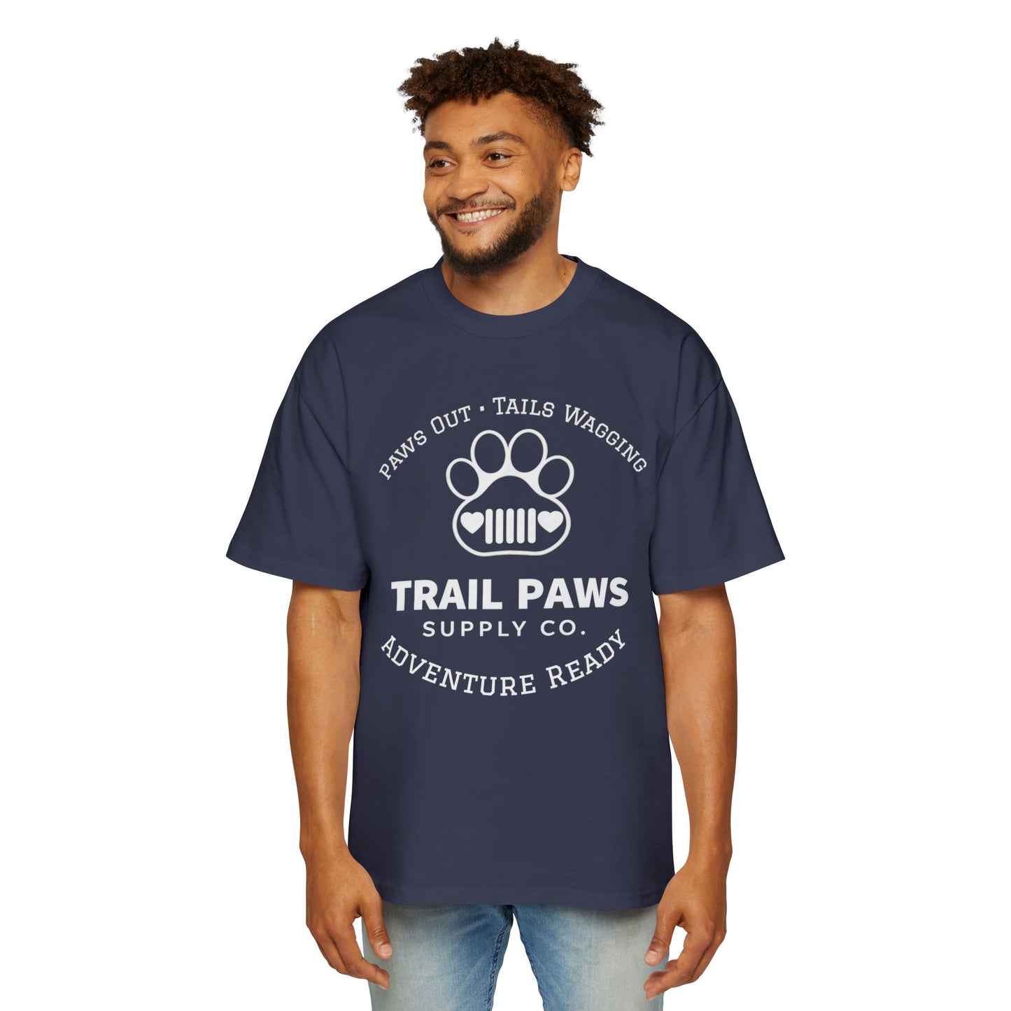 Trail Paws Tee — "Trail Paws Supply Co. Adventure Ready" Dog Lover T-Shirt