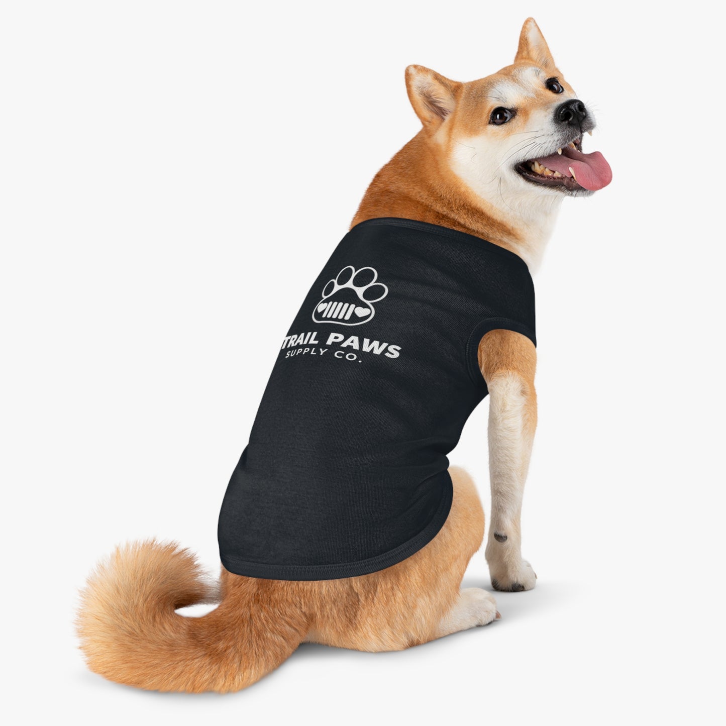 Trail Paws Dog Tank Top – Lightweight Shirt for Everyday Adventures
