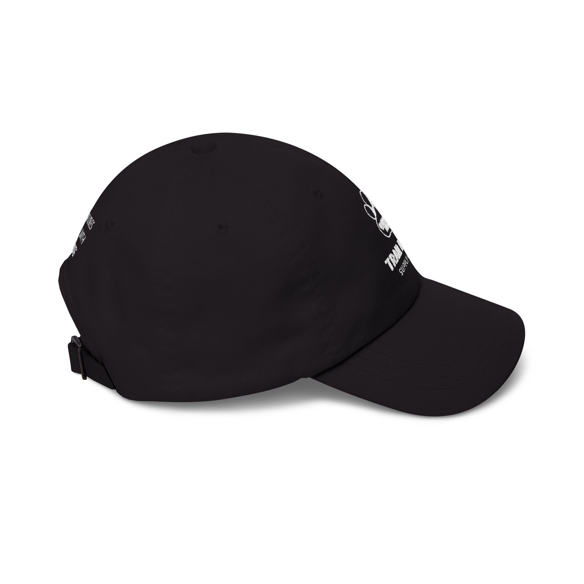 Embroidered Logo with Adventures Better with Paw Prints Cap – Minimal Logo Baseball Hat