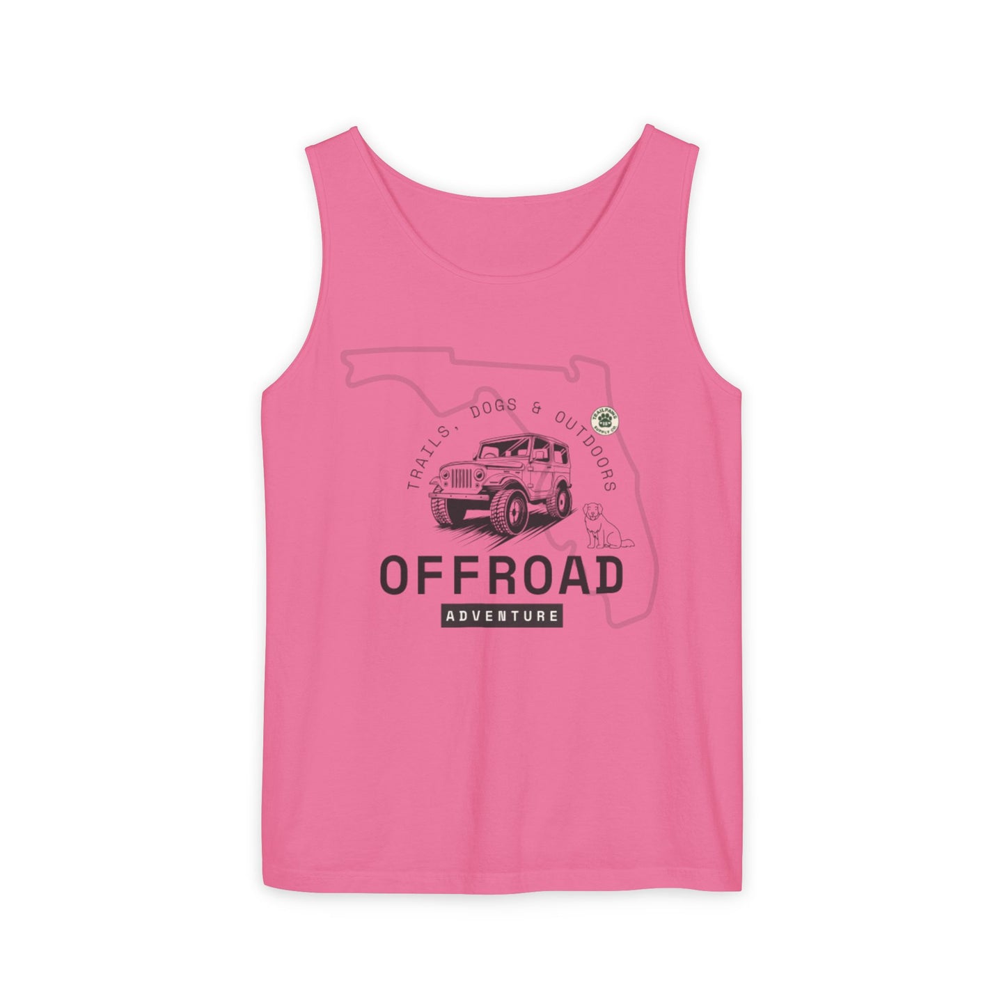 Offroad Adventure Tank Top — Florida Trails & Backroads Graphic