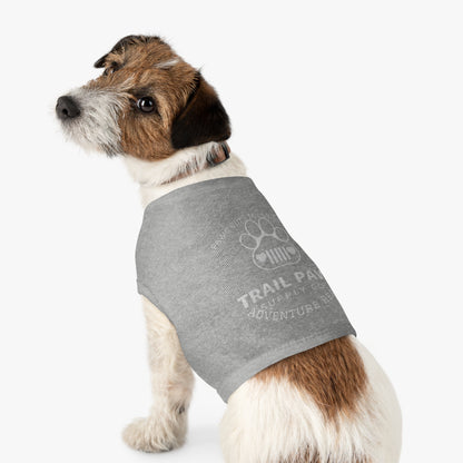 Trail Paws Dog Tank - "Paws Out · Tails Wagging" Adventure-Ready Pet Shirt