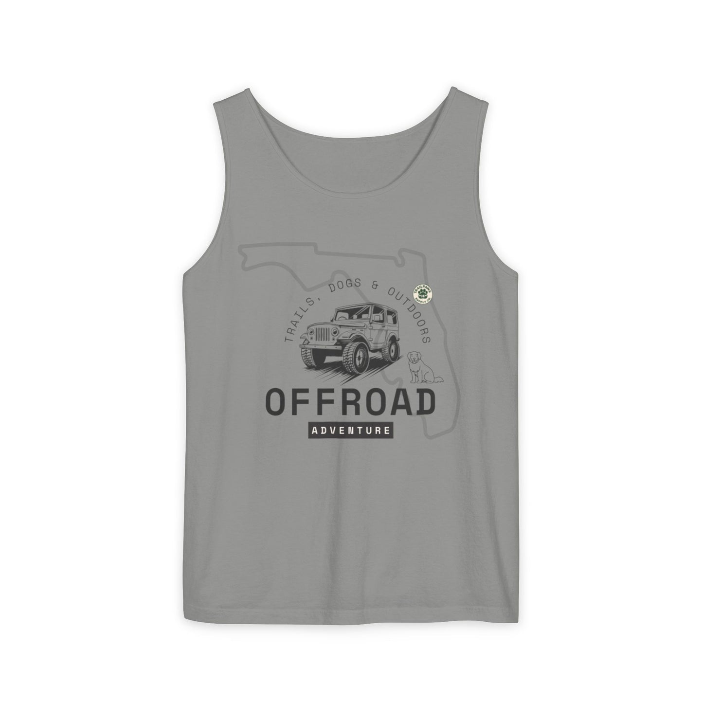 Offroad Adventure Tank Top — Florida Trails & Backroads Graphic