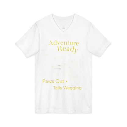 Florida Bronco Dog Shirt – Adventure Ready V-Neck | Trail Paws Supply Co