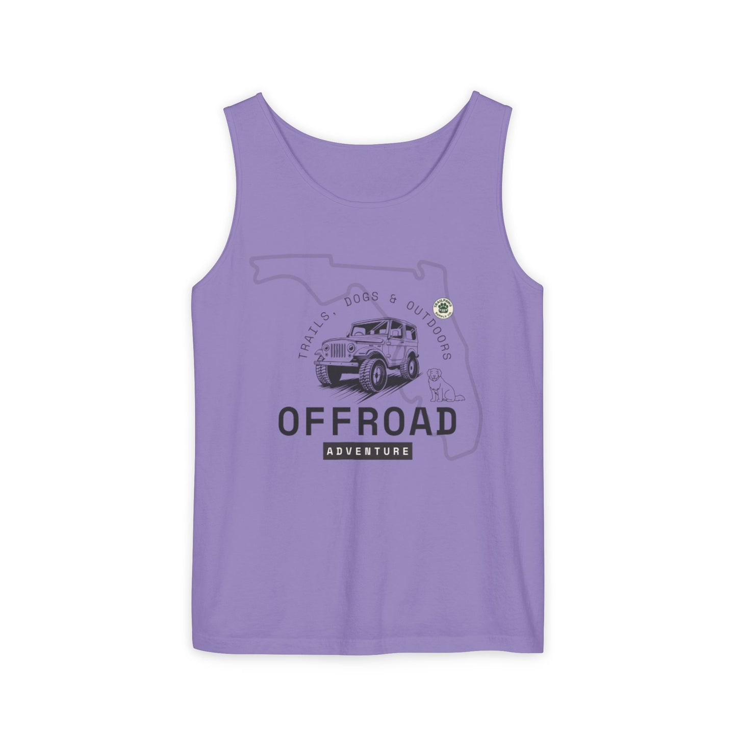 Offroad Adventure Tank Top — Florida Trails & Backroads Graphic