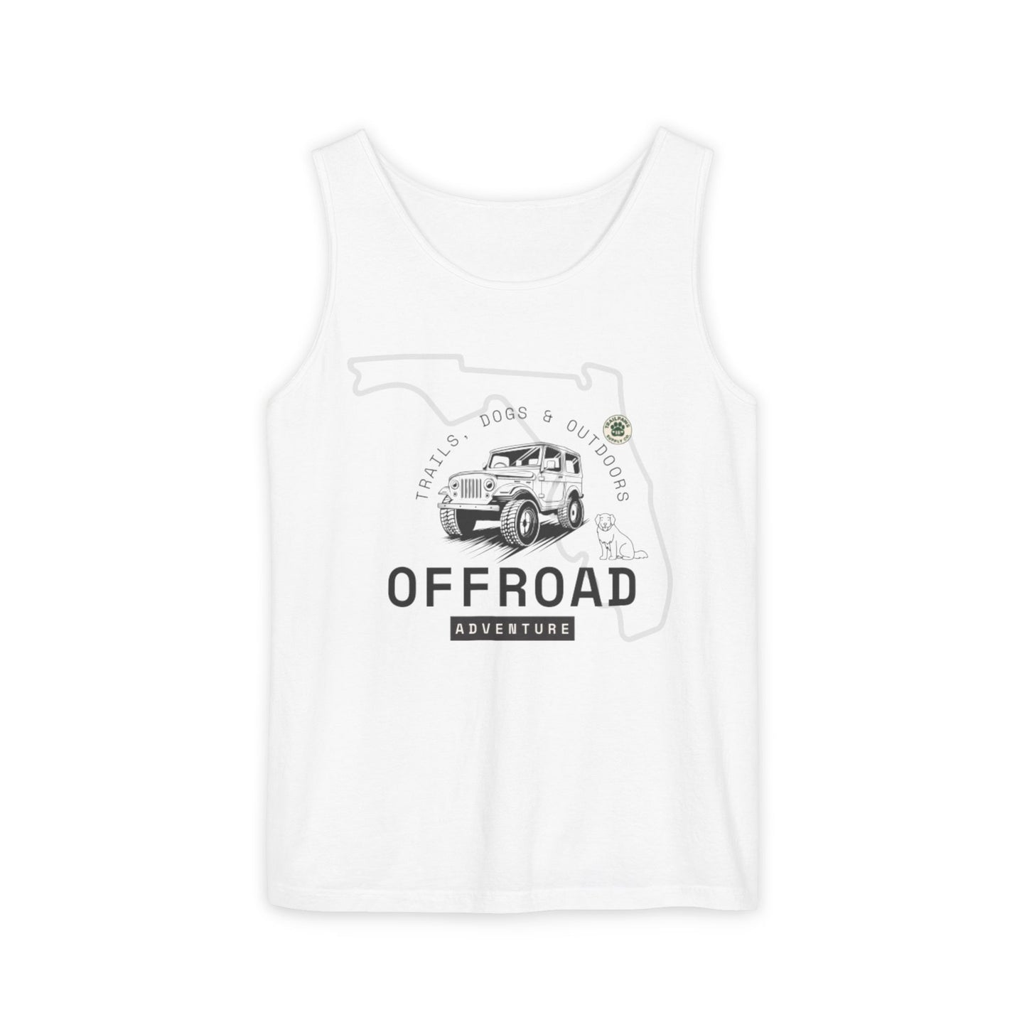 Offroad Adventure Tank Top — Florida Trails & Backroads Graphic