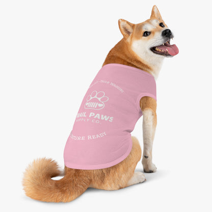 Trail Paws Dog Tank - "Paws Out · Tails Wagging" Adventure-Ready Pet Shirt