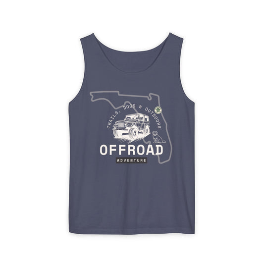Offroad Adventure Tank Top — Florida Jeep Outdoors Travel Graphic