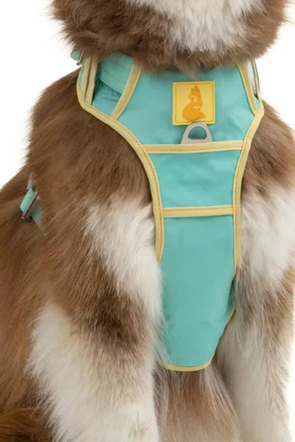 Trail Paws Island Vibes Ultimate Dog Harness – Reflective No-Pull Adventure Harness with Handle & Cobra Buckles