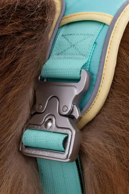 Trail Paws Island Vibes Ultimate Dog Harness – Reflective No-Pull Adventure Harness with Handle & Cobra Buckles