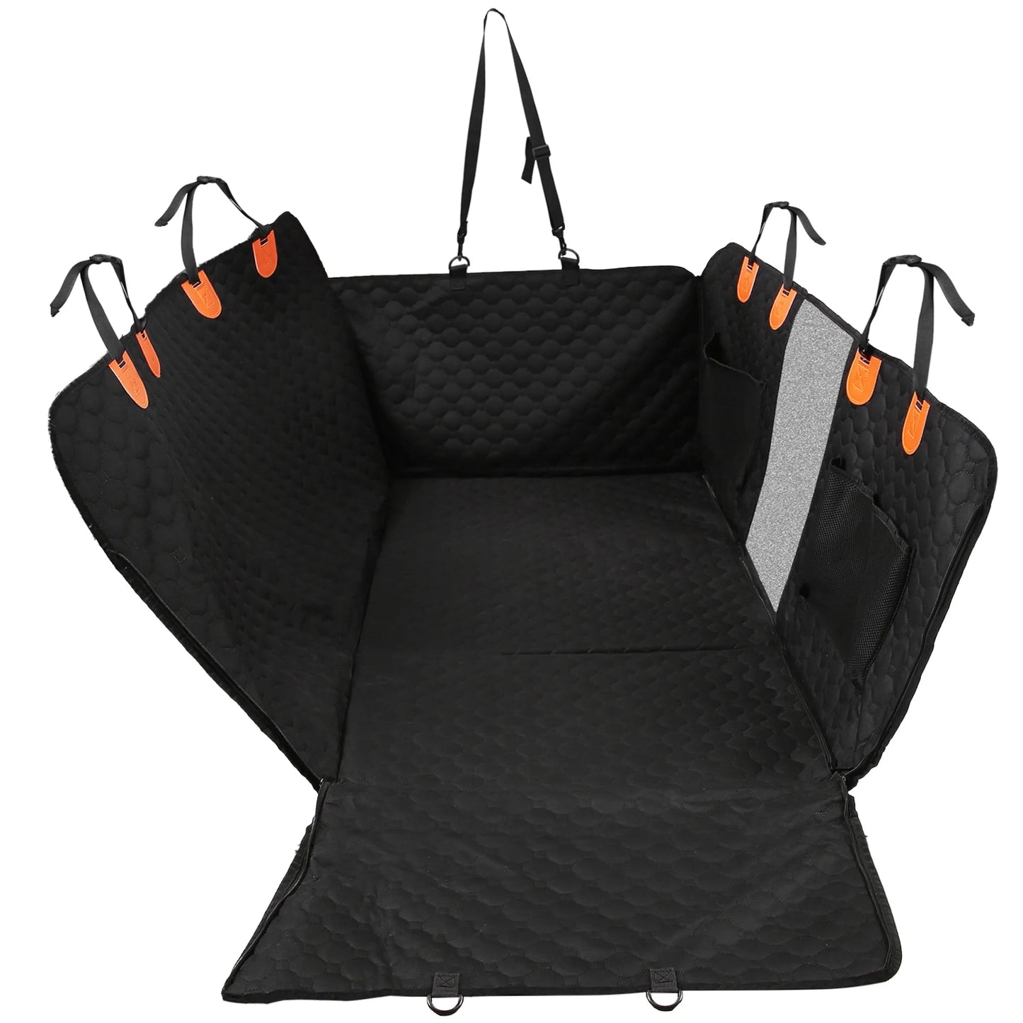 Trail Paws Waterproof Dog Car Seat Cover – Heavy-Duty Back Seat Protector for SUVs, Trucks, Jeeps & Pet Travel