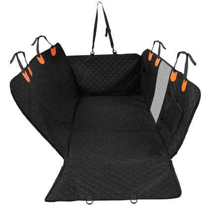 Trail Paws Waterproof Dog Car Seat Cover – Heavy-Duty Back Seat Protector for SUVs, Trucks, Jeeps & Pet Travel