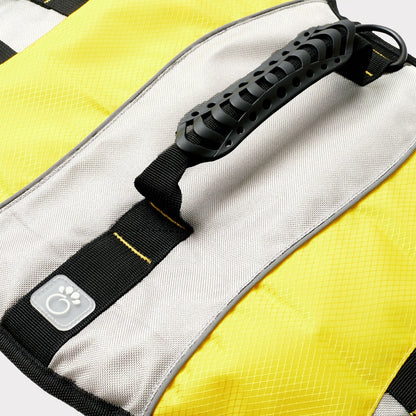 Trail Paws High-Buoyancy Dog Life Vest – Reflective Adjustable Pet Flotation Jacket for Boating, Beach & Water Adventures