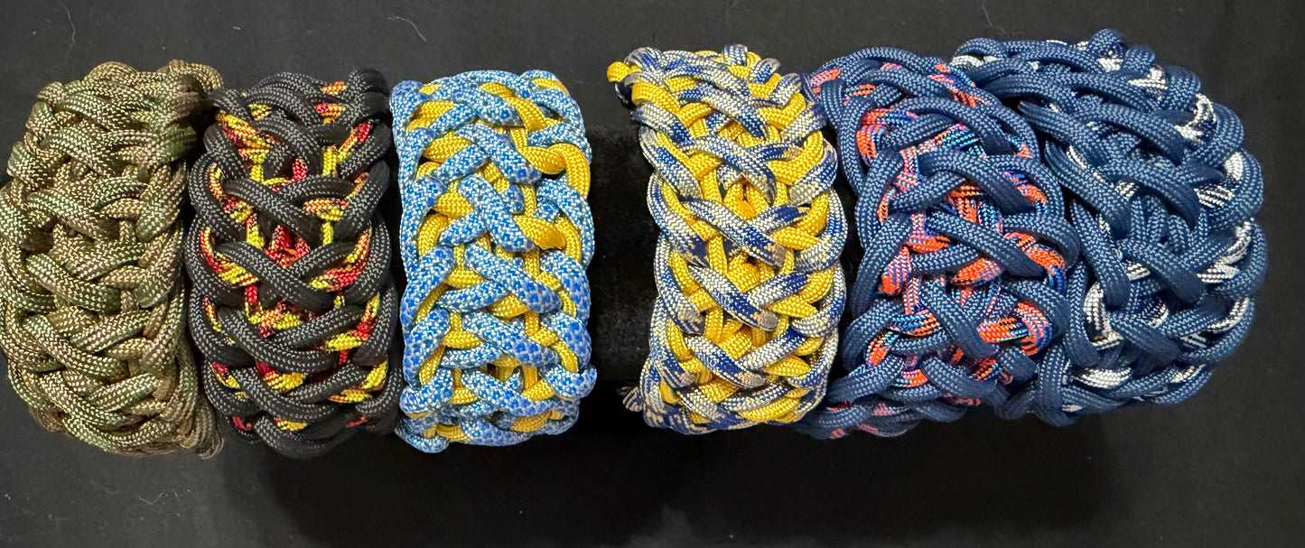 Trail Paws Honor Series – Handmade Military-Inspired Paracord Bracelets