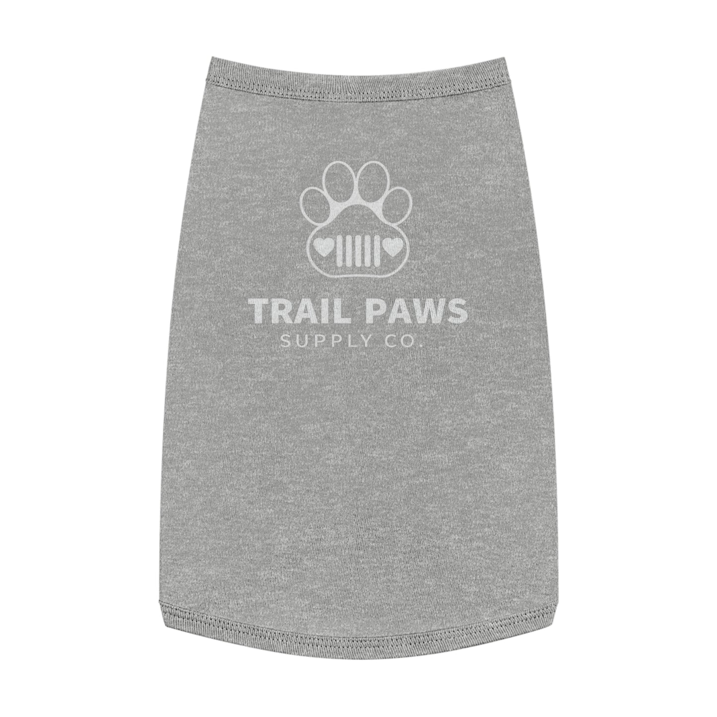 Trail Paws Dog Tank Top – Lightweight Shirt for Everyday Adventures