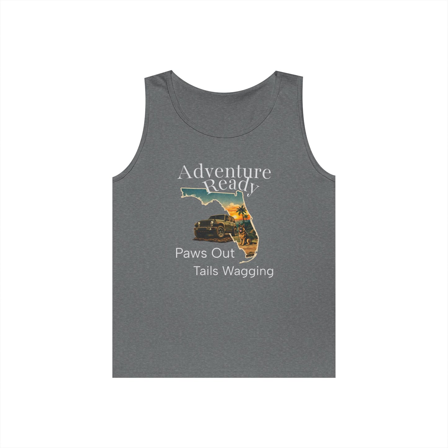 Florida Sunset Jeep Dog Tank Top – Adventure Ready | Trail Paws Supply Co