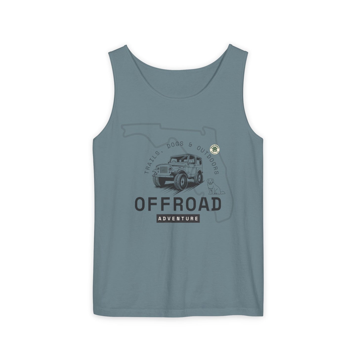 Offroad Adventure Tank Top — Florida Trails & Backroads Graphic