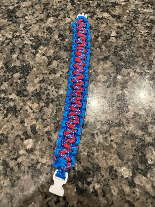 Patriotic Paracord Bracelet | Trail Paws Adventure Band