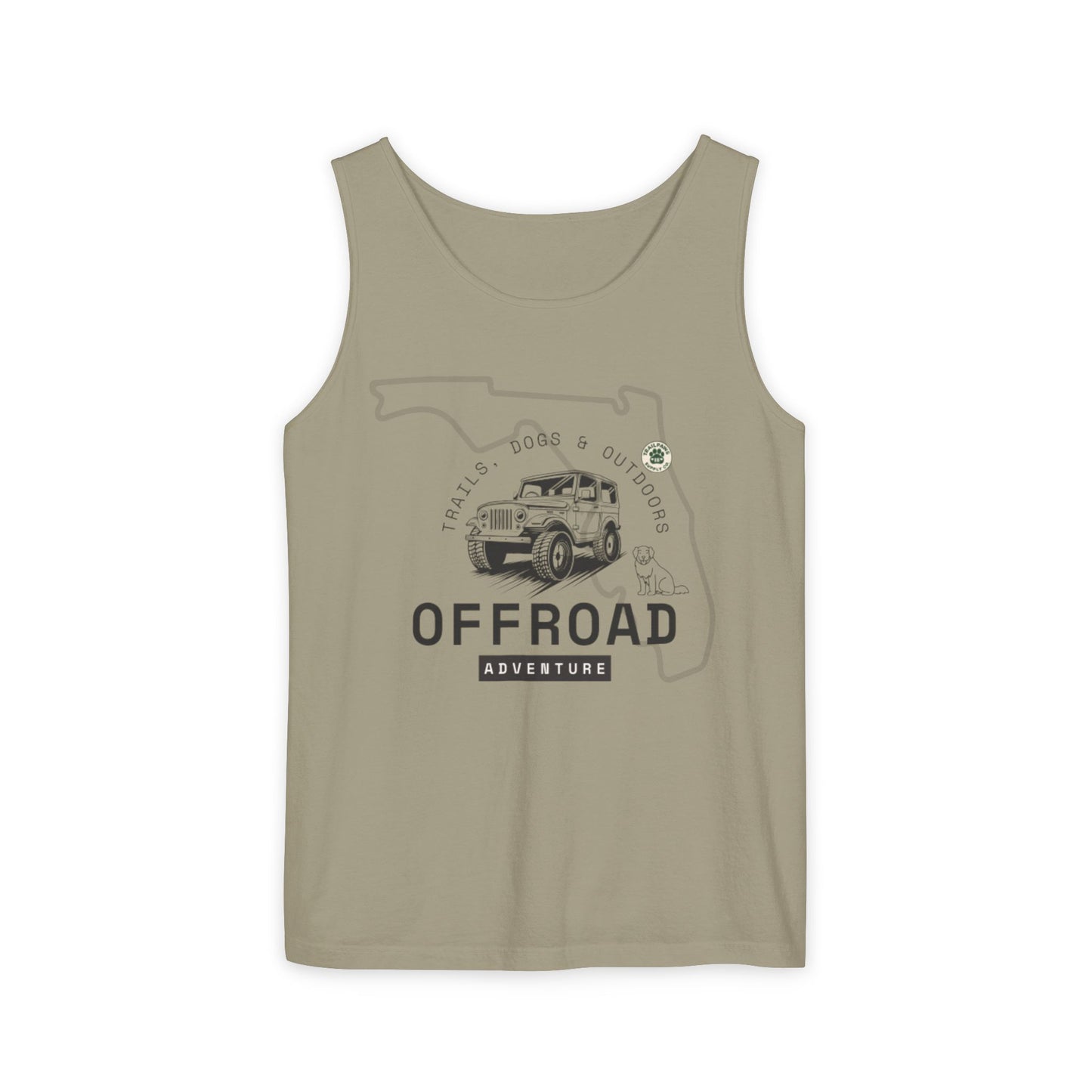 Offroad Adventure Tank Top — Florida Trails & Backroads Graphic