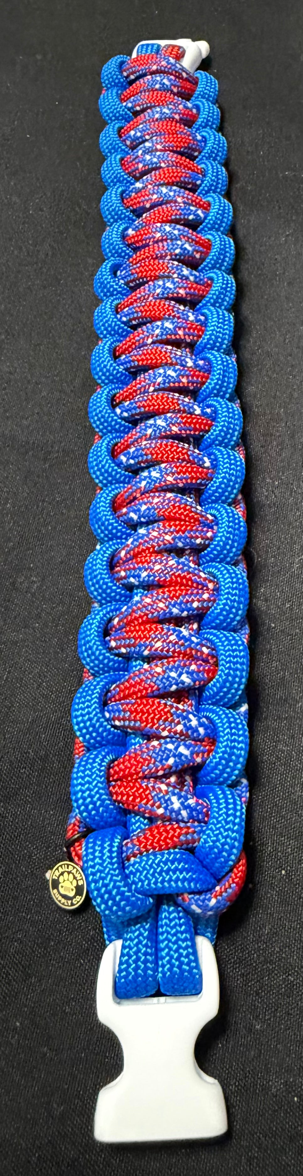 Patriotic Paracord Bracelet | Trail Paws Adventure Band