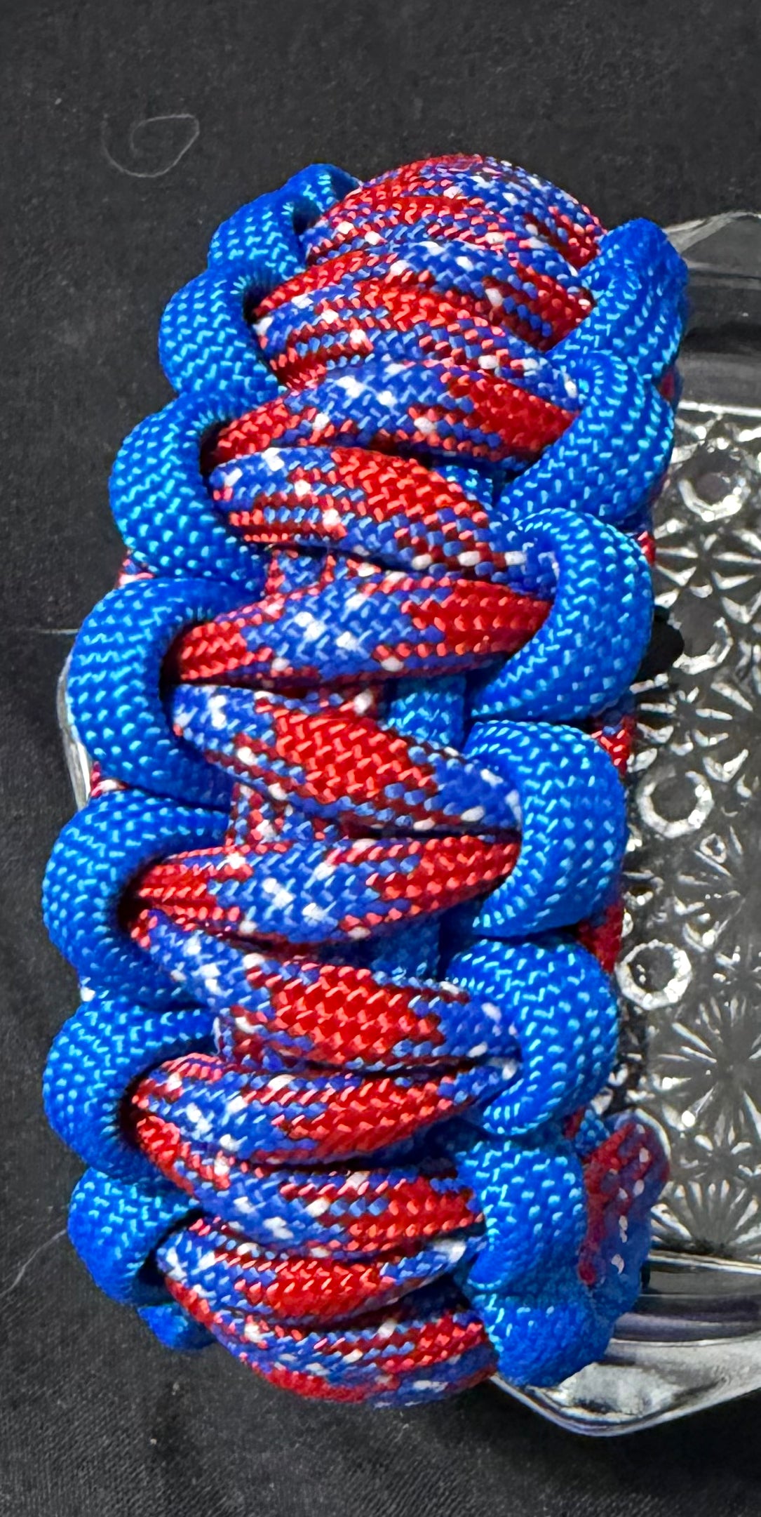 Patriotic Paracord Bracelet | Trail Paws Adventure Band