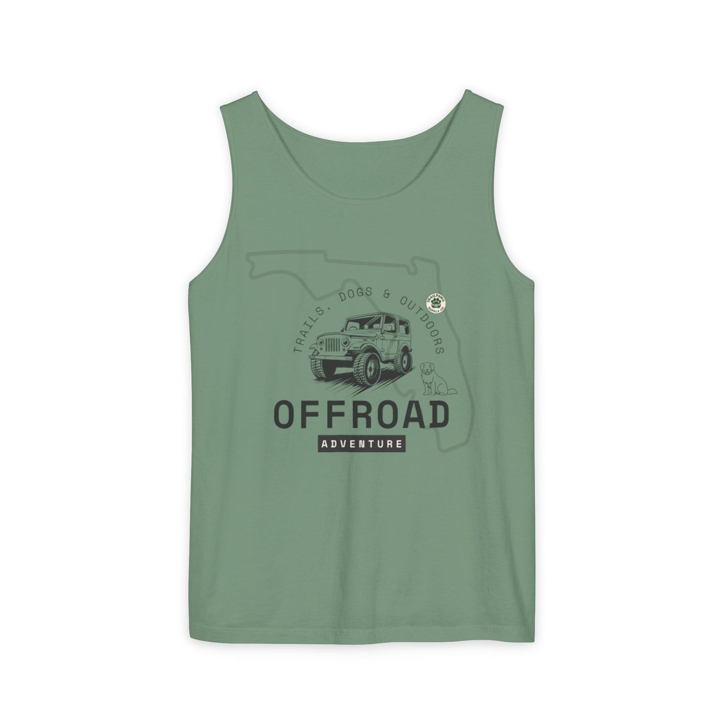Offroad Adventure Tank Top — Florida Trails & Backroads Graphic