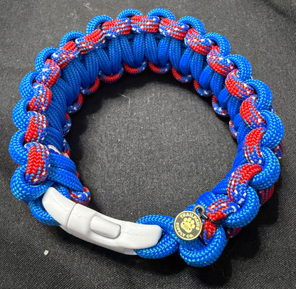 Patriotic Paracord Bracelet | Trail Paws Adventure Band