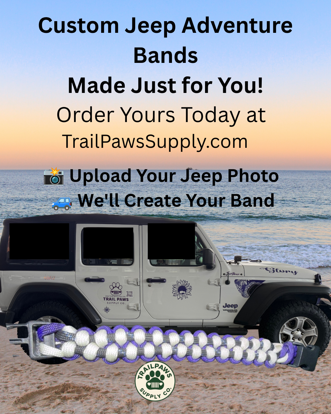 Trail Paws Custom Adventure Band