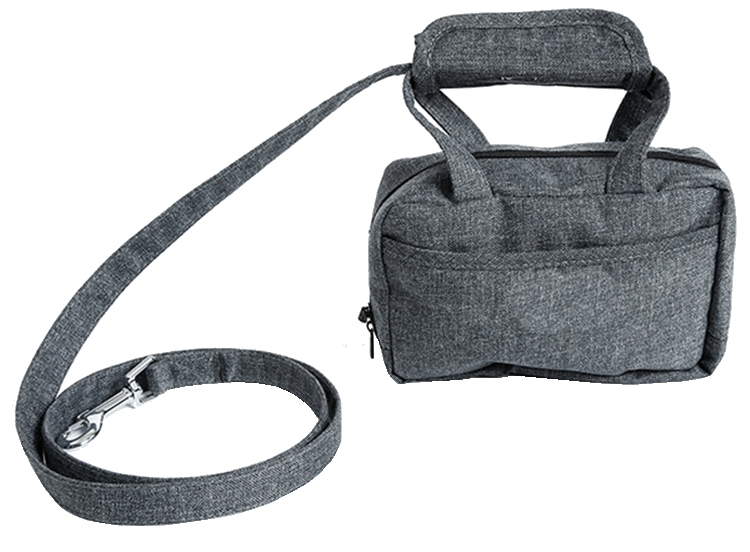 Pet Life 'Posh Walk' Purse Dog Leash, Accessory Holder and Waste Bag Dispenser