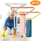 3Pcs Portable Lint Remover Reusable Double Sided Fabric Clothes Shaver Carpet Fuzz Carpet Scraper for Sweater Couch Mat