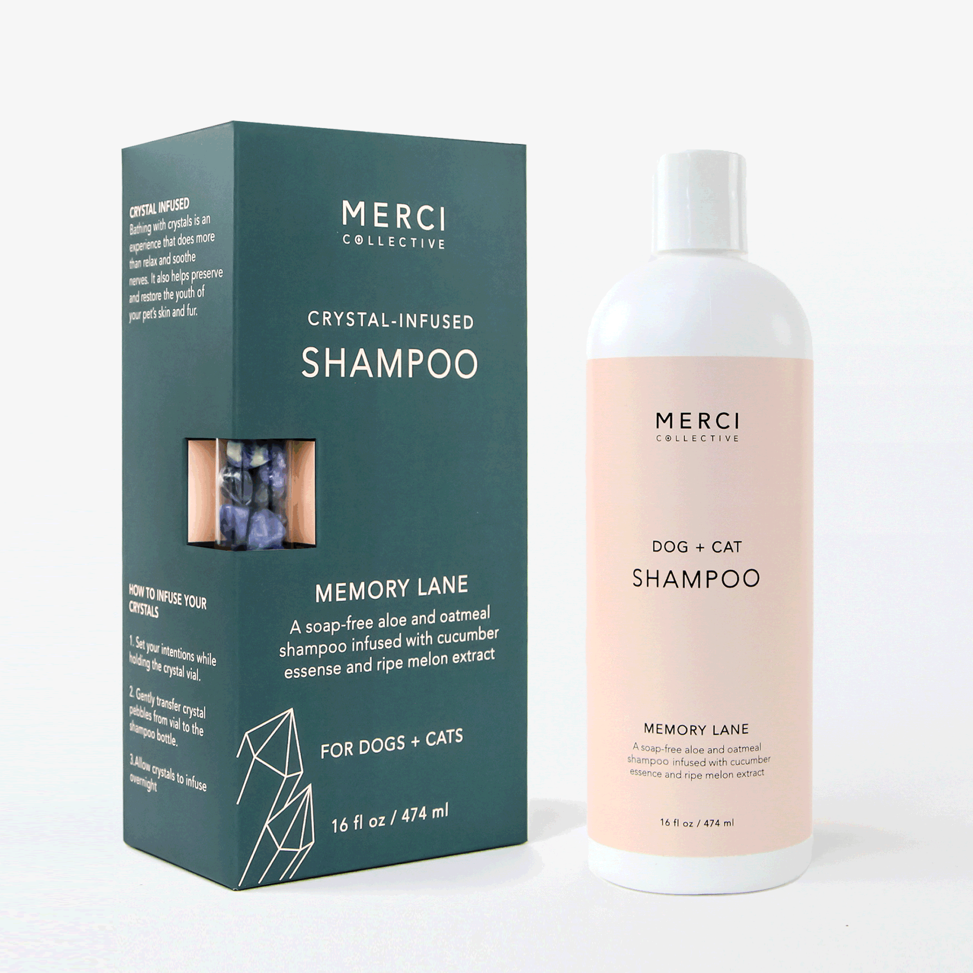 Crystal Infused Luxury Pet Shampoo