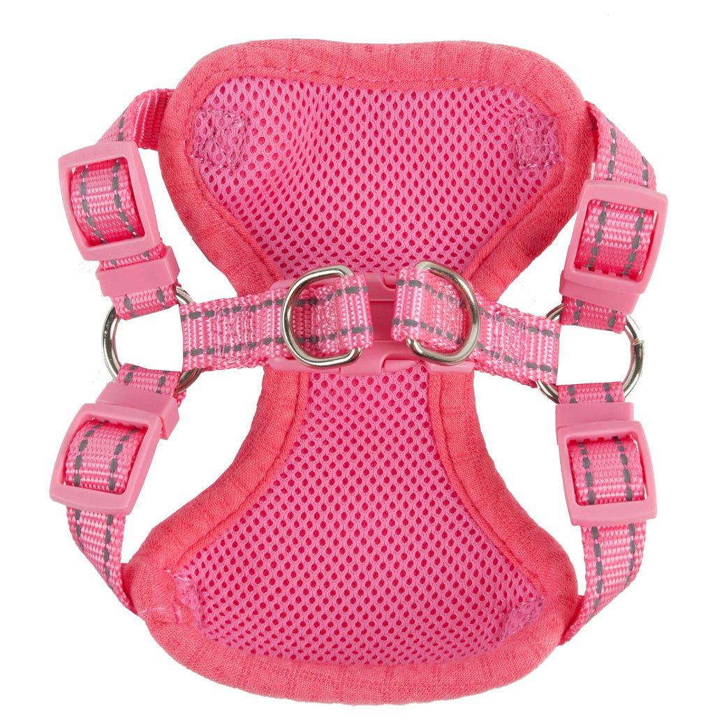 Pet Life 'Flam-Bowyant' Mesh Reversible And Breathable Adjustable Dog Harness W/ Designer Bowtie