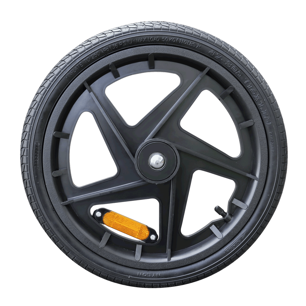 Blue High Quality 16 inch air wheel Pet Bike Trailer for Dogs Foldable Bicycle Pet Trailer