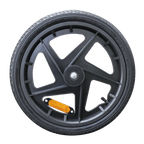 Blue High Quality 16 inch air wheel Pet Bike Trailer for Dogs Foldable Bicycle Pet Trailer