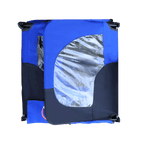 Blue High Quality 16 inch air wheel Pet Bike Trailer for Dogs Foldable Bicycle Pet Trailer