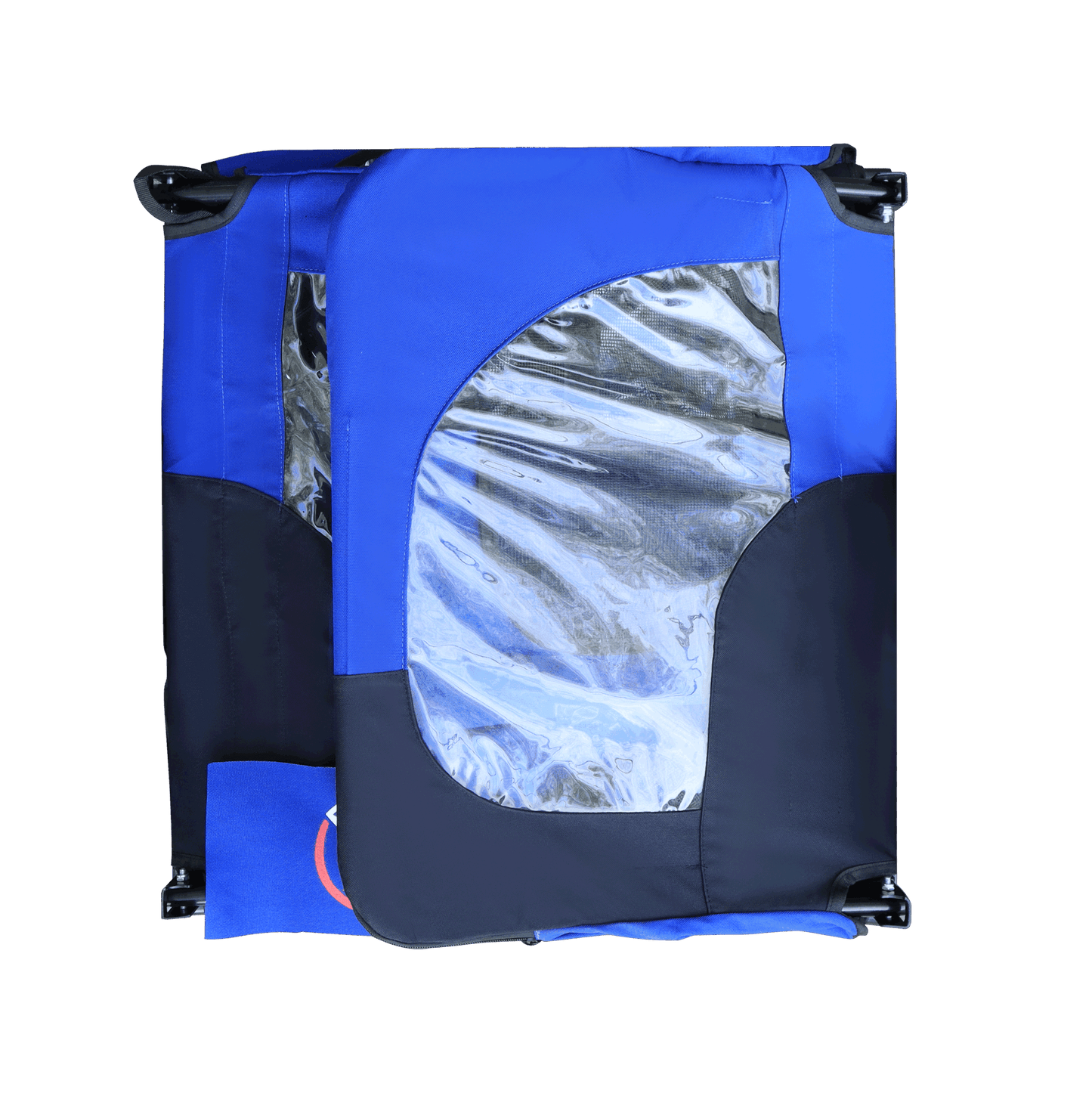 Blue High Quality 16 inch air wheel Pet Bike Trailer for Dogs Foldable Bicycle Pet Trailer
