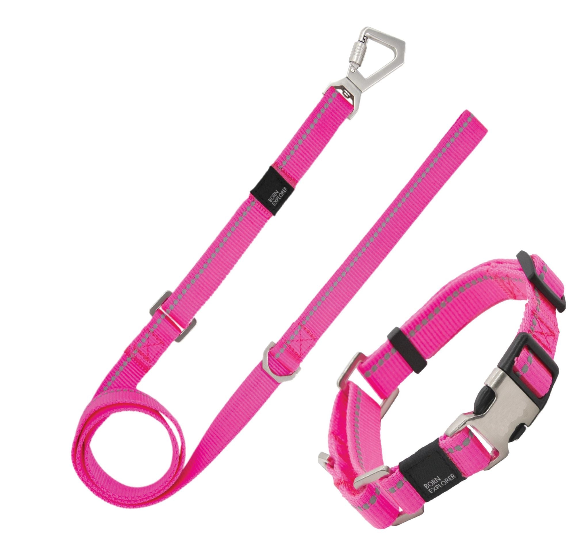 Pet Life 'Advent' Outdoor Series 3M Reflective 2-in-1 Durable Martingale Training Dog Leash and Collar