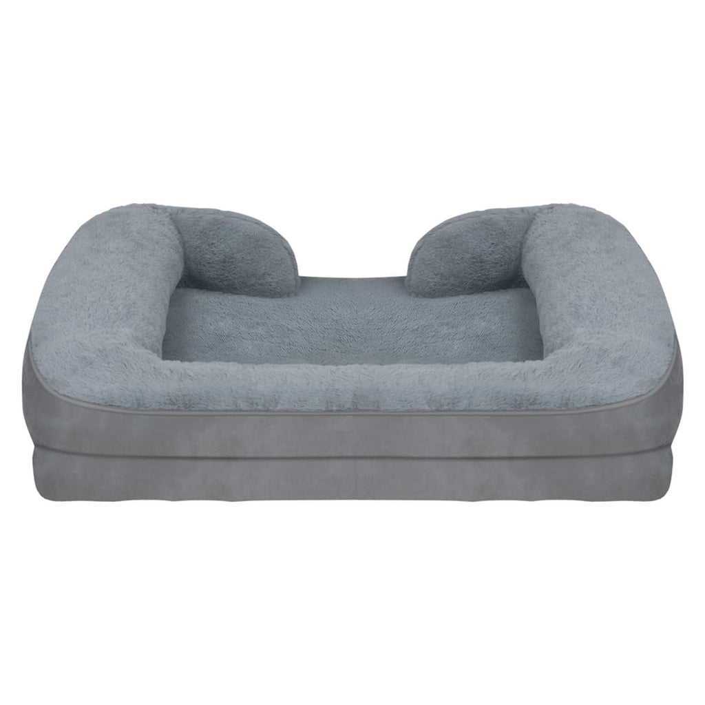 Pet Dog Bed Soft Warm Plush Puppy Cat Bed Cozy Nest Sofa Non-Slip Bed Cushion Mat Removable Washable Cover Waterproof Lining For Small Medium Dog