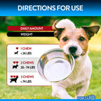 Skin & Coat Chews 9.5 oz jar