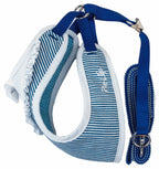 Pet Life Luxe 'Spawling' 2-In-1 Mesh Reversed Adjustable Dog Harness-Leash W/ Fashion Bowtie