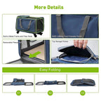 Pet Rolling Carrier With Wheels Pet Travel Carrier Transport