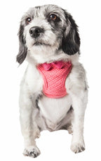 Pet Life 'Flam-Bowyant' Mesh Reversible And Breathable Adjustable Dog Harness W/ Designer Bowtie