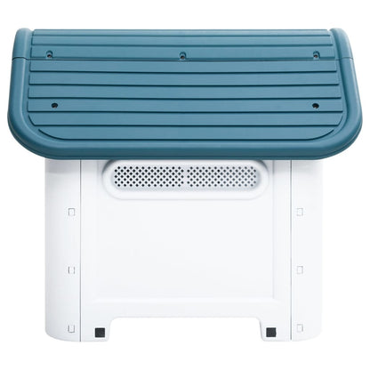 Dog House Blue 23.2"x29.5"x26" Polypropylene