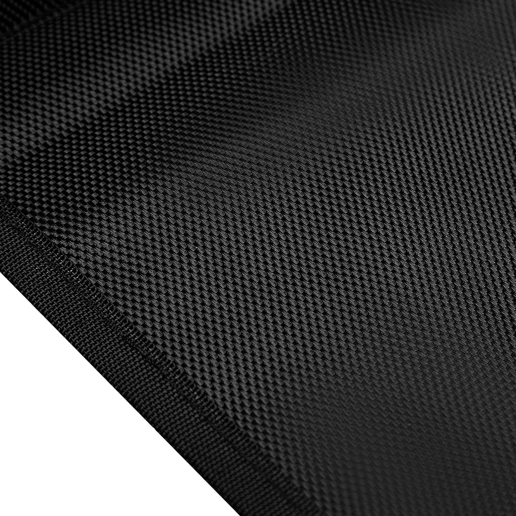 Foldable Metal Dog Steps for Large Dogs;  4-Level Non-Slip Pet Stair Ramp for Cars and SUV;  High Beds;  Trucks;  Black