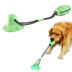 Pet Dog Toys with Suction Cup Dog Chew Toy Dogs Push Ball Toy Pet Tooth Cleaning Dog Toothbrush for Puppy large Dog Biting Toy