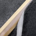 2-In-1 Wood Dog House Indoor;  Cabin Dog Kennel with Cushioned Bed;  Cover Scratcher;  Feeding Bowls;  Pet Habitat for Cats;  Small and Medium Dogs;  Natural and Gray